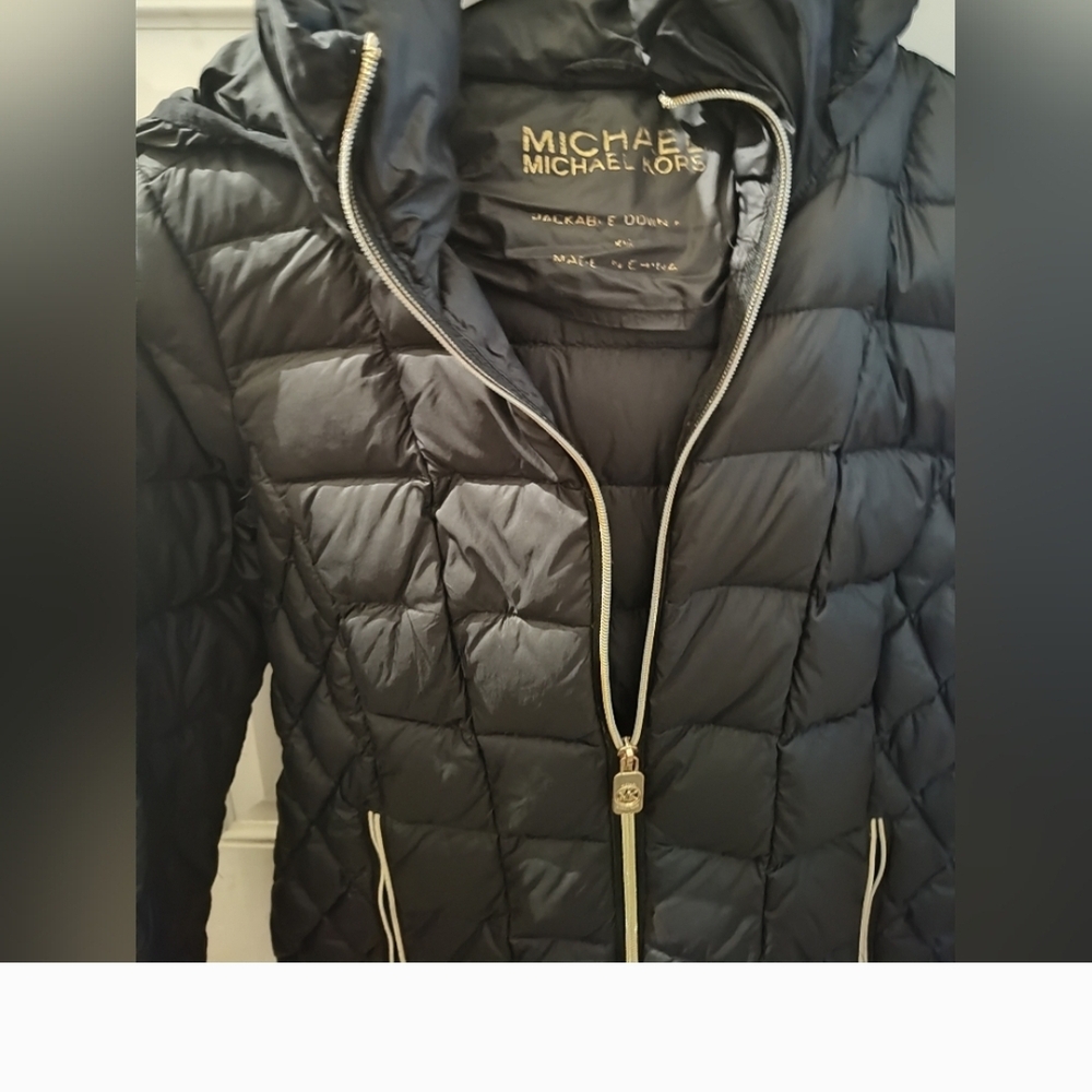 Michael Kors Women's Black Puffer Jacket
